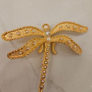 Gerard Yosca Dragonfly Brooch Very Rare